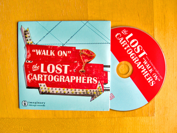 photo of Walk On CD and packaging